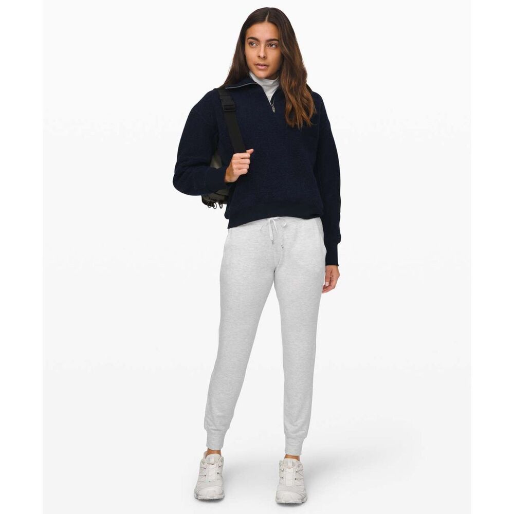 Lululemon Warm Down Jogger *Soft Touch Heathered Core Ultra Light Grey